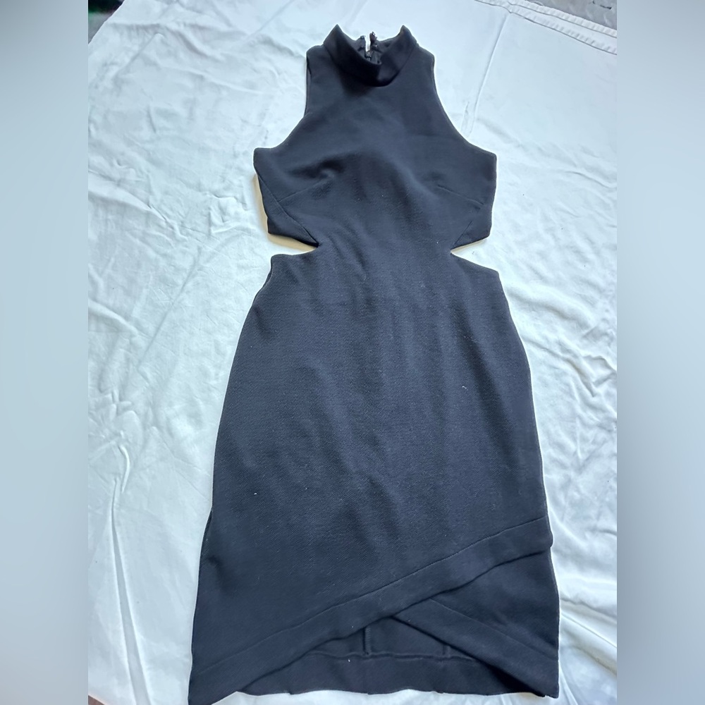 Topshop Cut-Out Little Black Dress - Size 6 - Super Hot!